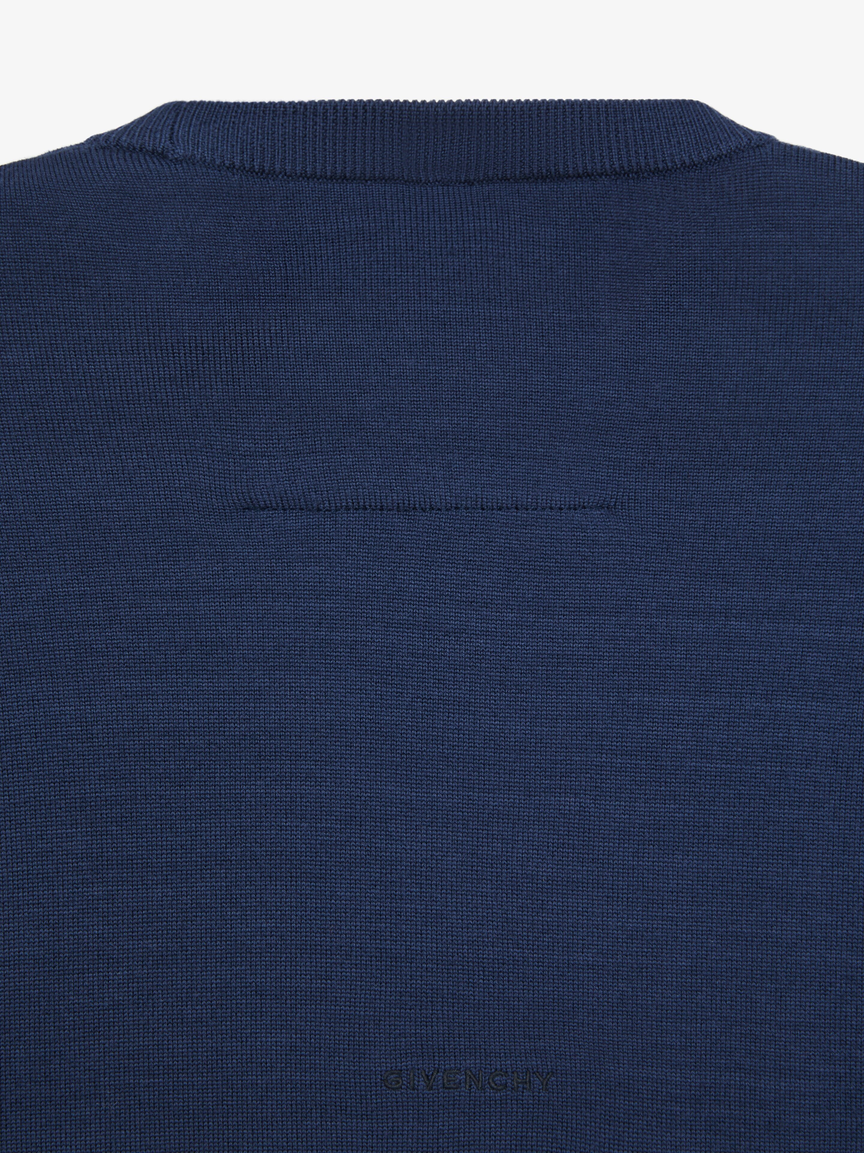 SWEATER IN WOOL WITH 4G EMBROIDERY - 6