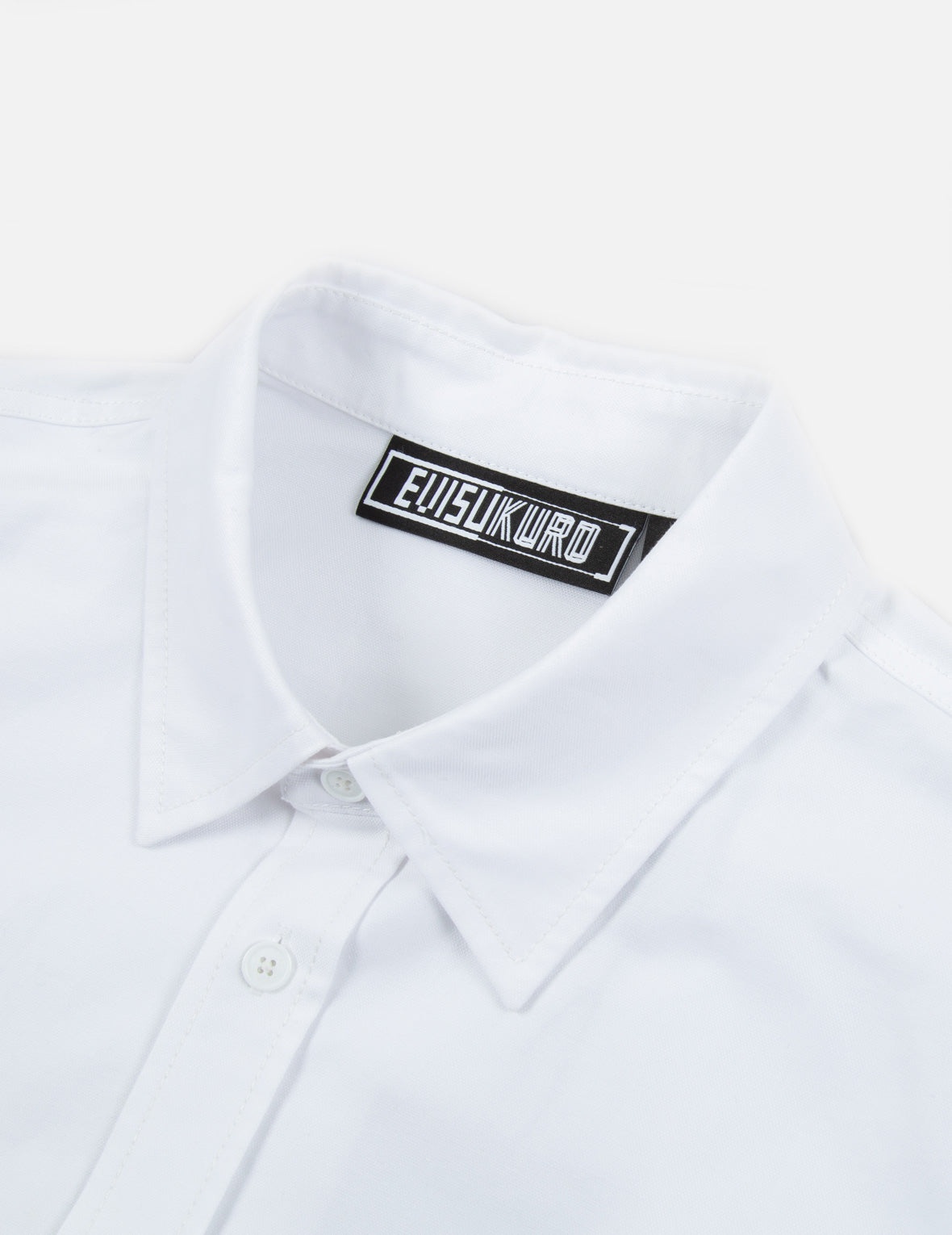 Kamon and Graffiti Print Oxford Shirt - 10