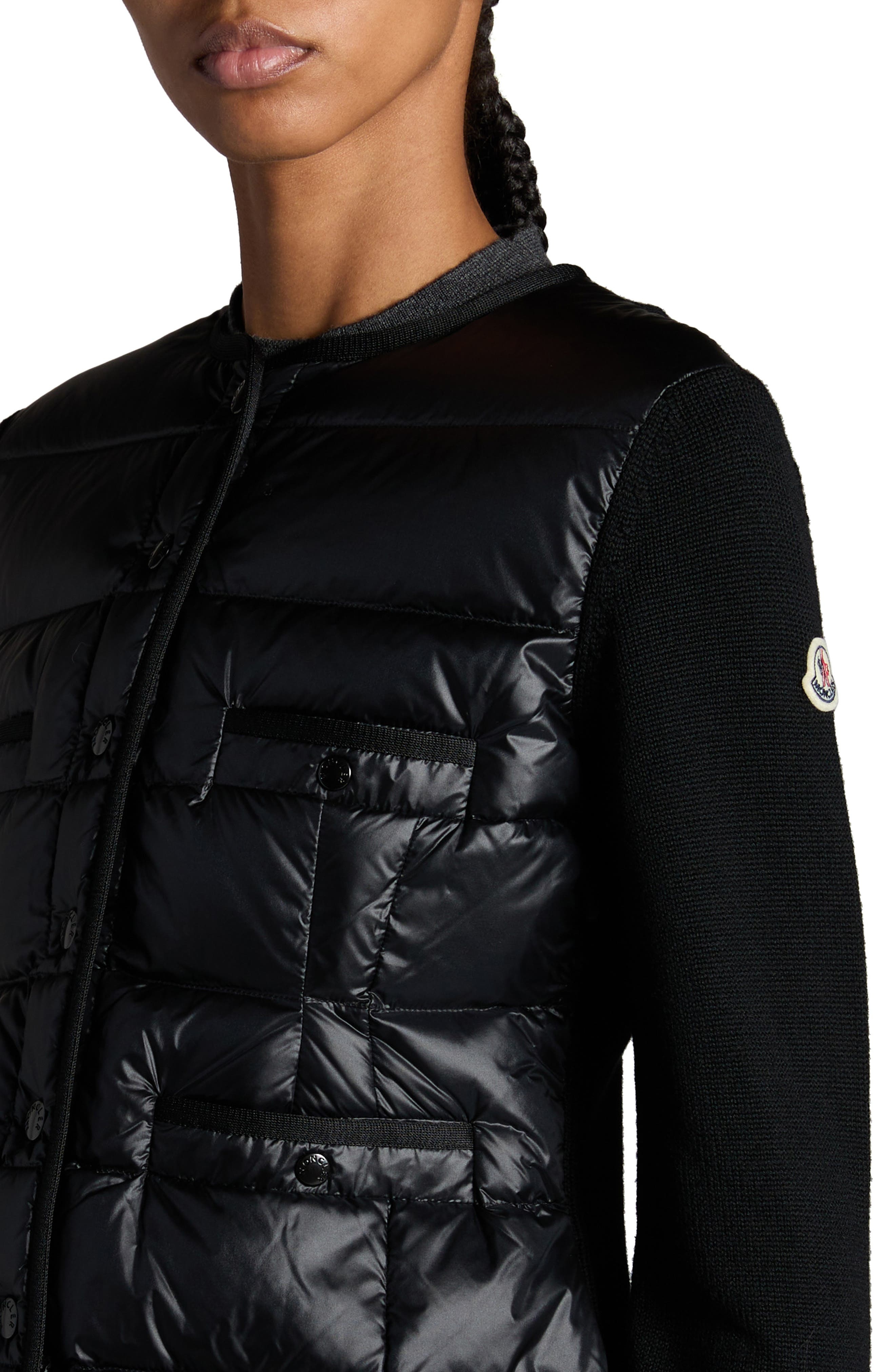Mixed Media Down Jacket - 5
