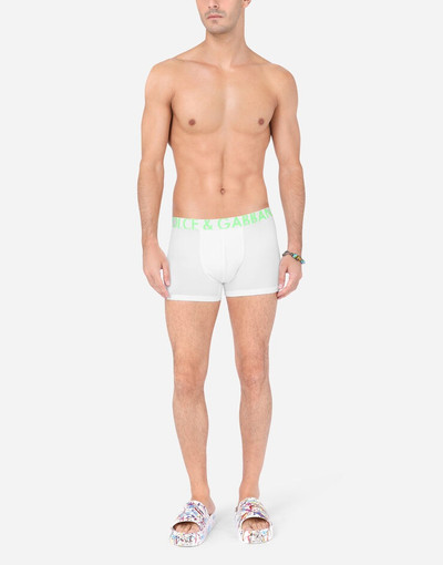 Dolce & Gabbana Two-way-stretch jersey boxers outlook