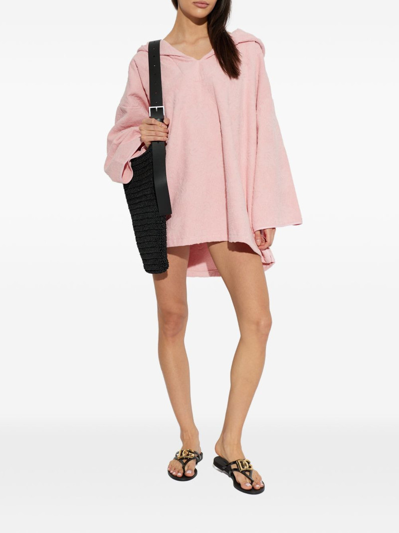 Hunza G Sunny hooded poncho outlook