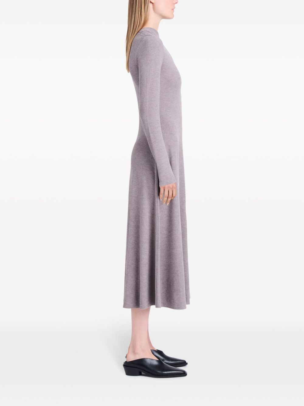 Isabella A-line midi dress - 3