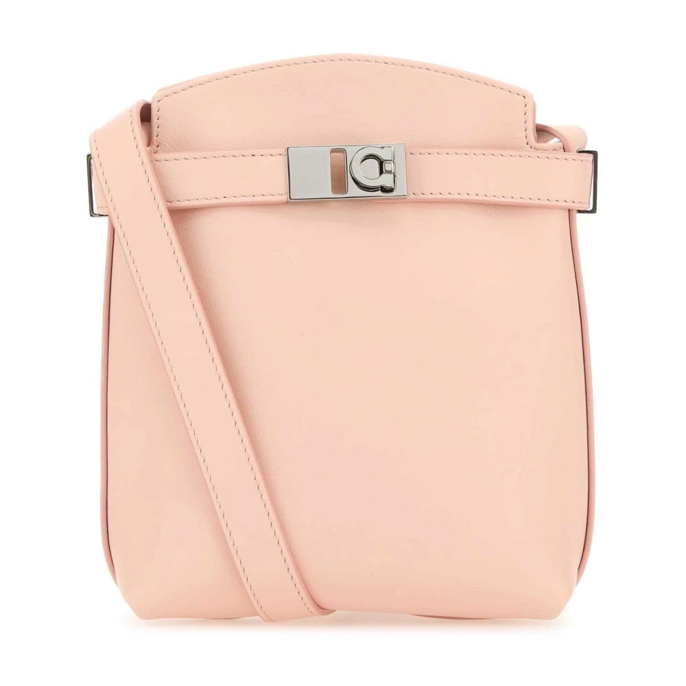 MINI LEATHER GANCINI HOOK PHONE CASE - 1