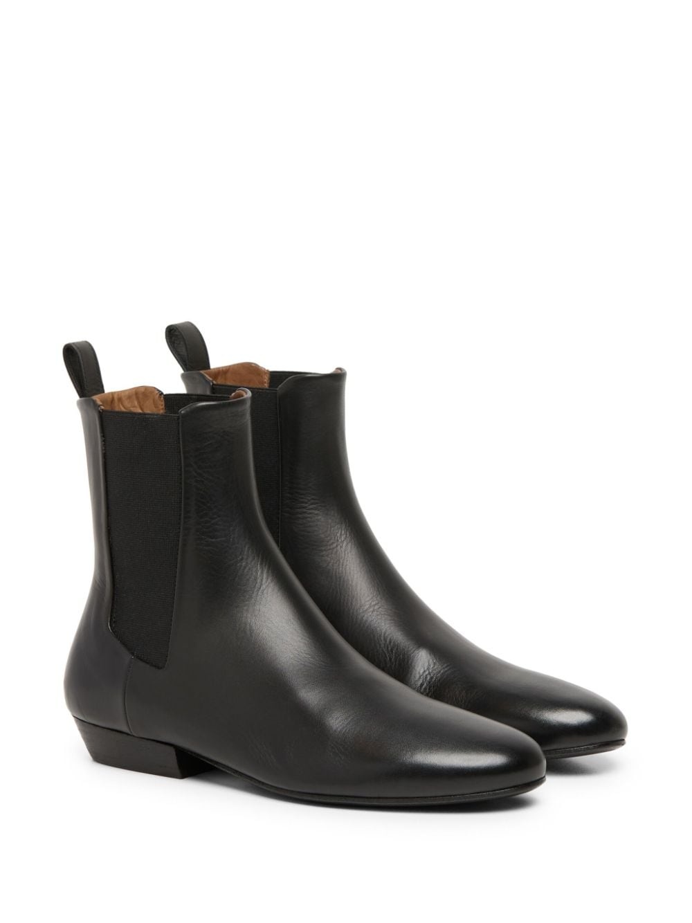 almond-toe leather Chelsea Boots - 2