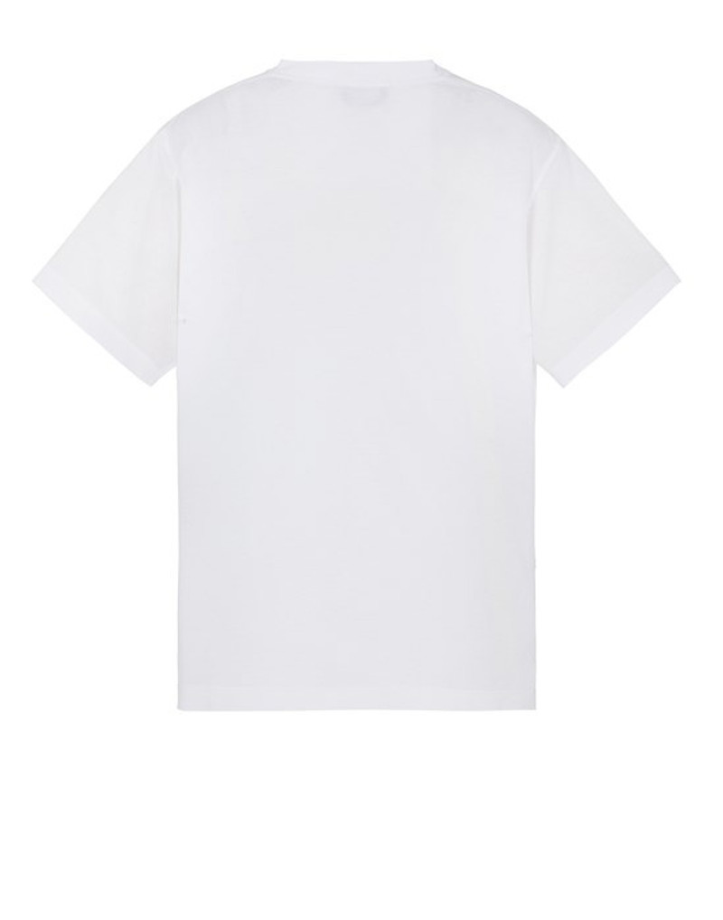 Stone Island 2NS84 'INSTITUTIONAL ONE' PRINT WHITE outlook