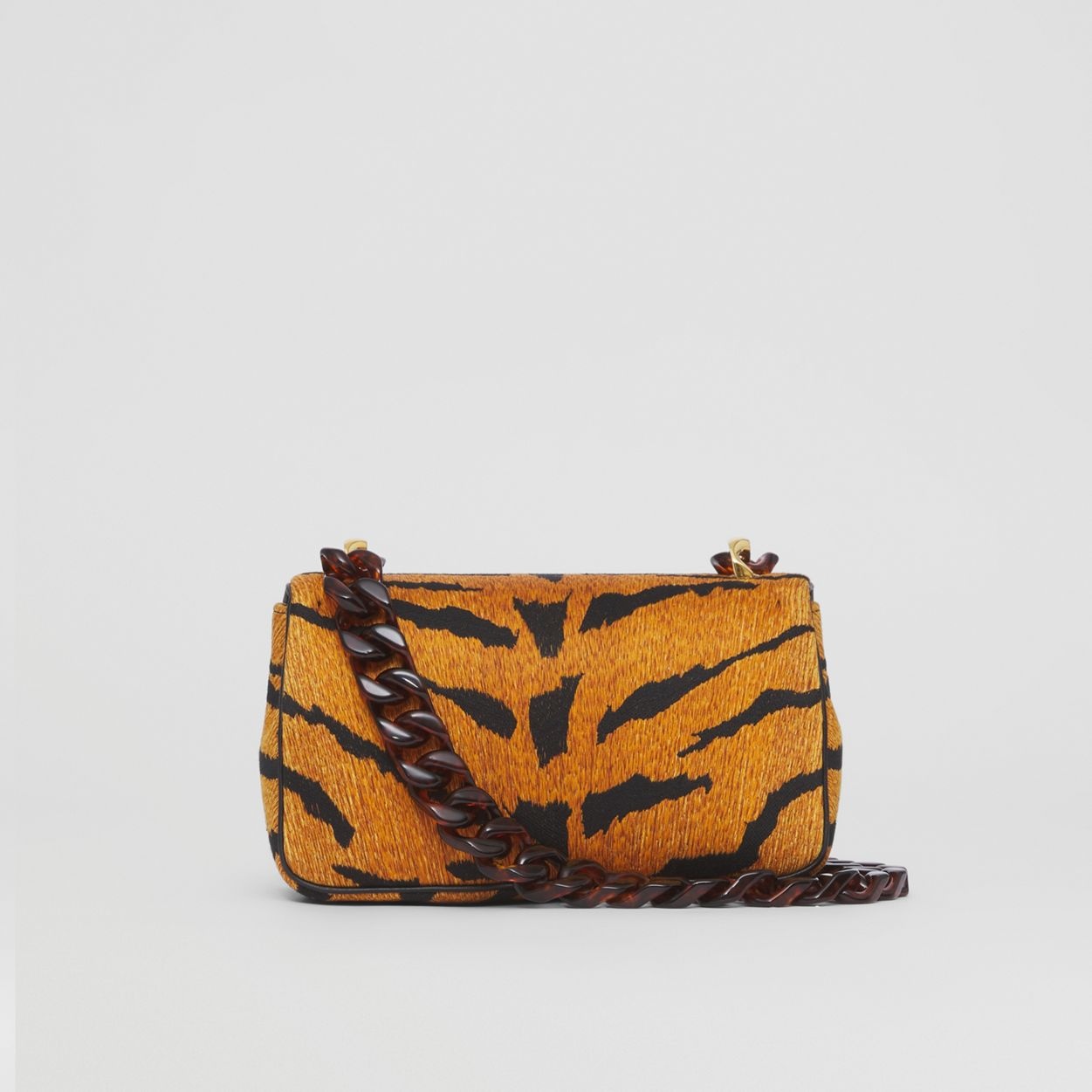 Small Tiger Striped Cotton Lola Bag - 8