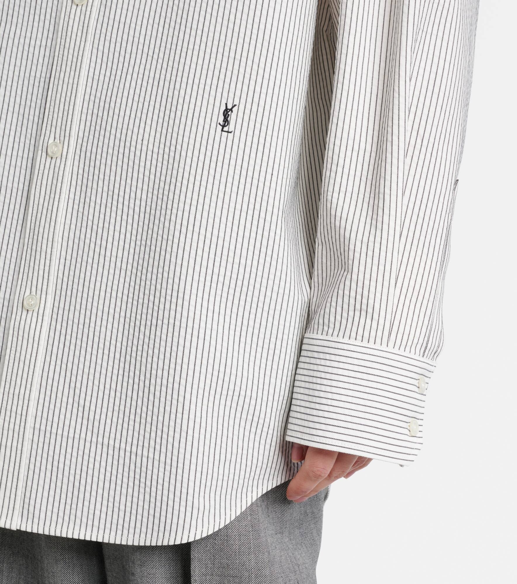 Cassandre striped cotton shirt - 5