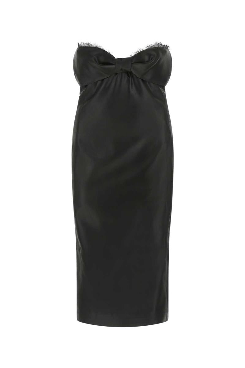 ワンピース Saint Laurent DRESS (680636Y6A41 1000) SAINT LAURENT SAINT LAURENT DRESS | baltini | REVERSIBLE