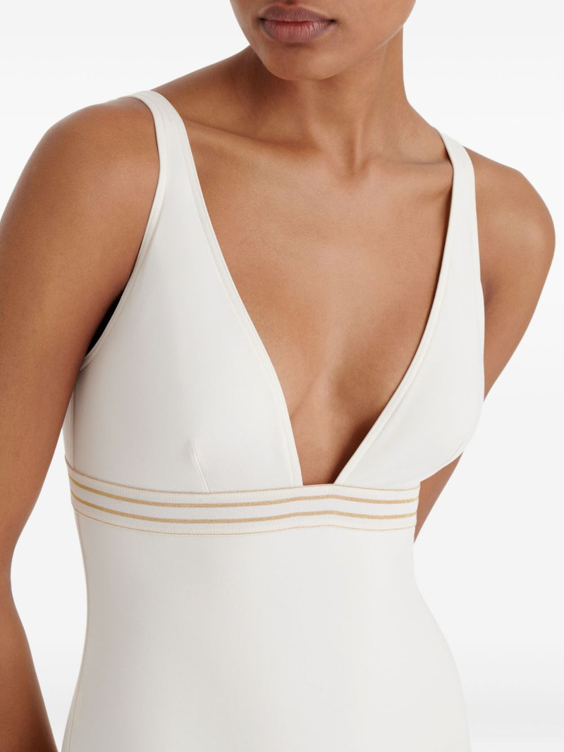 Sillage plunge-neck swimsuit 5