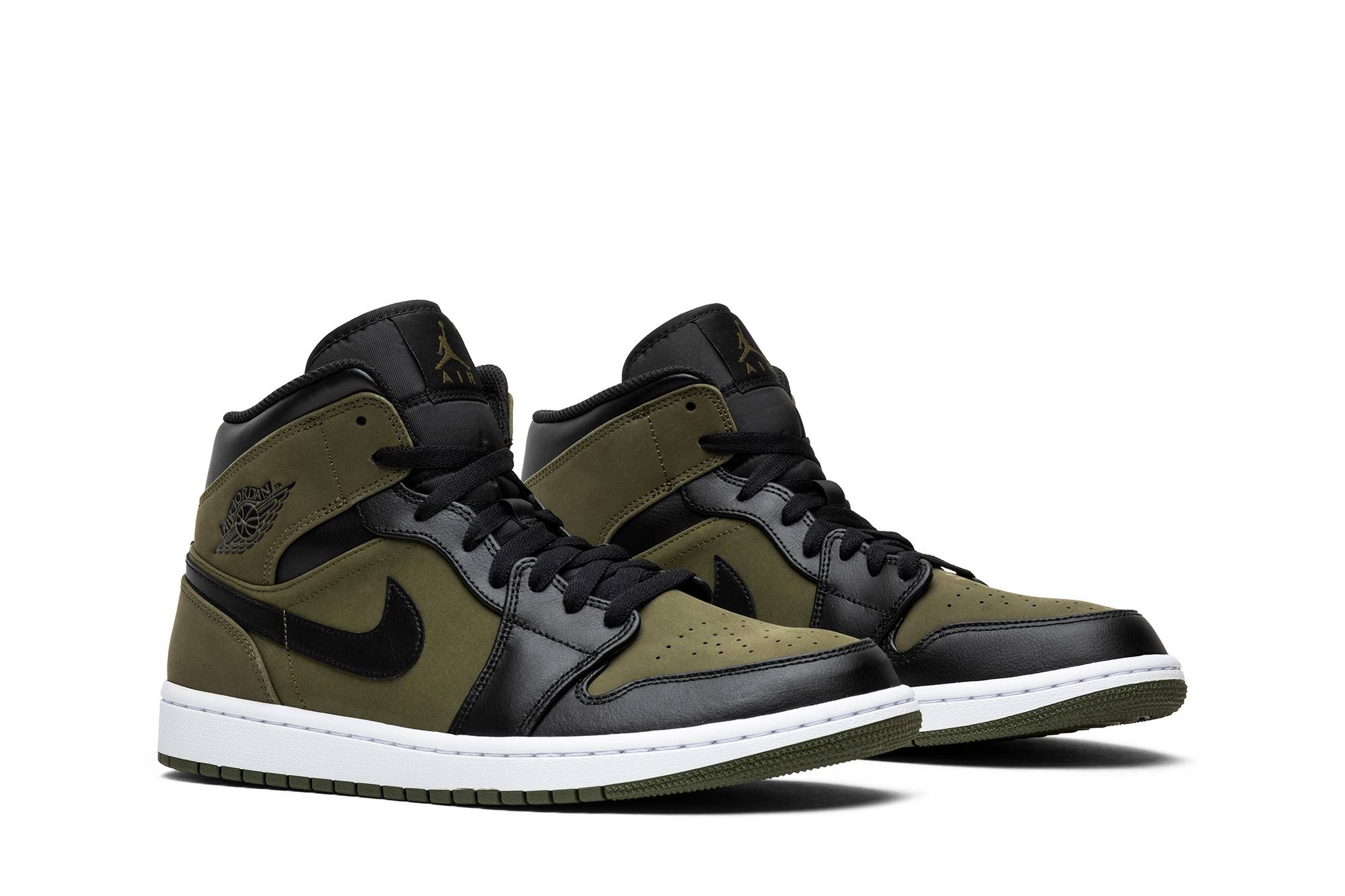 Air Jordan 1 Mid 'Olive Canvas' - 8
