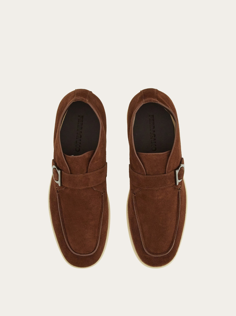 FERRAGAMO Desert boot with Gancini buckle outlook