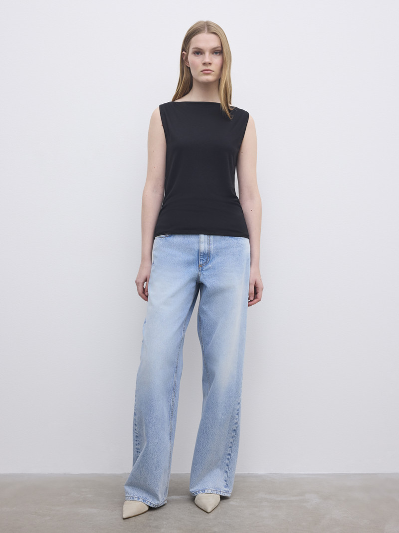 House of Dagmar Square Neck Top outlook