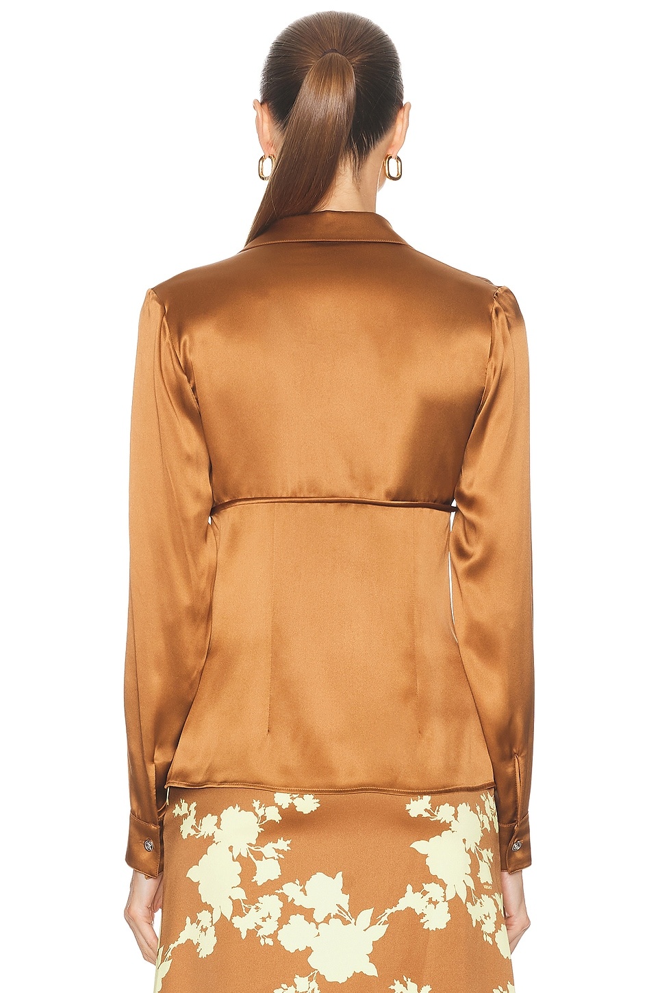 Tie Front Blouse - 3