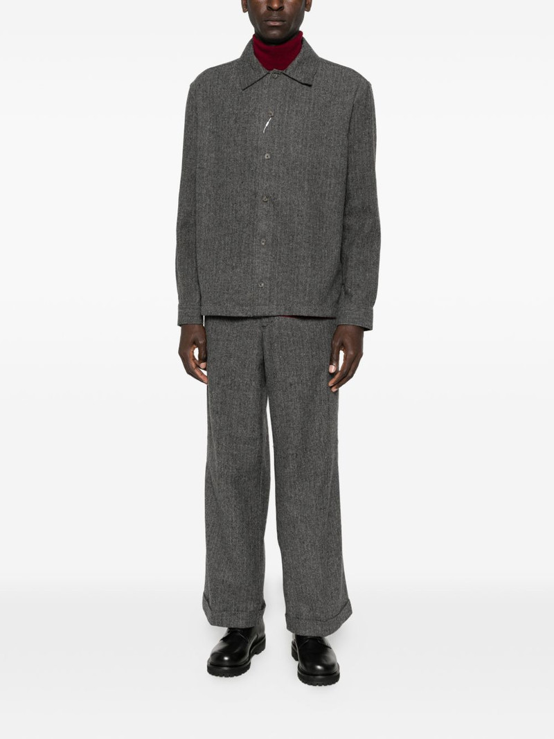 SAMSØE SAMSØE cuffed wide-leg trousers outlook