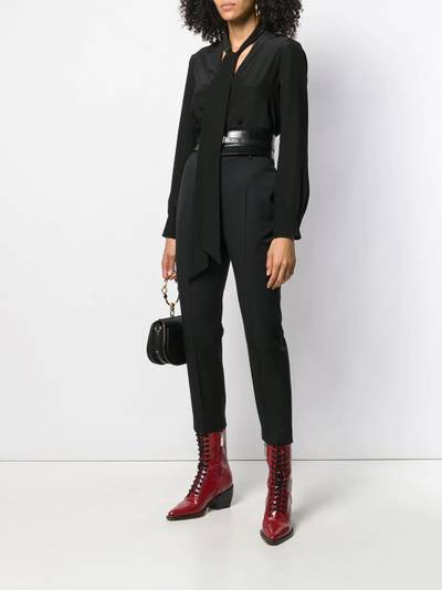 Alexander McQueen high waist cigarette trousers outlook