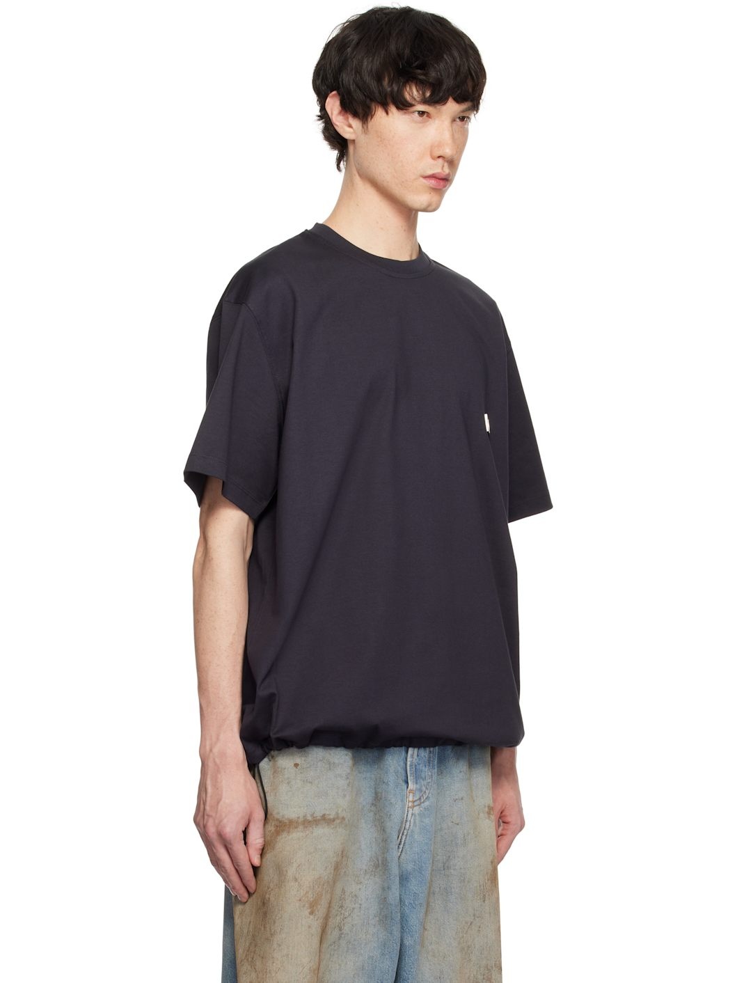 Gray String T-shirt - 2