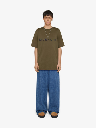 Givenchy GIVENCHY ARCHETYPE OVERSIZED T-SHIRT IN COTTON outlook