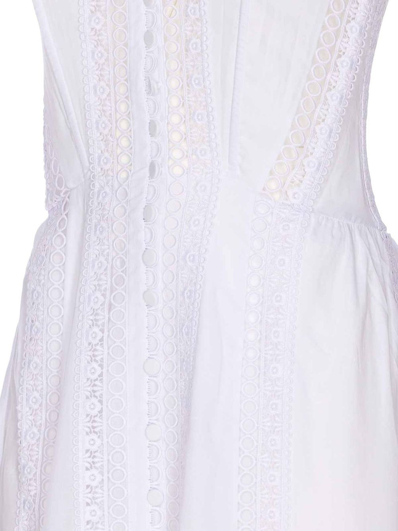 Dafelle lace button maxi dress 3