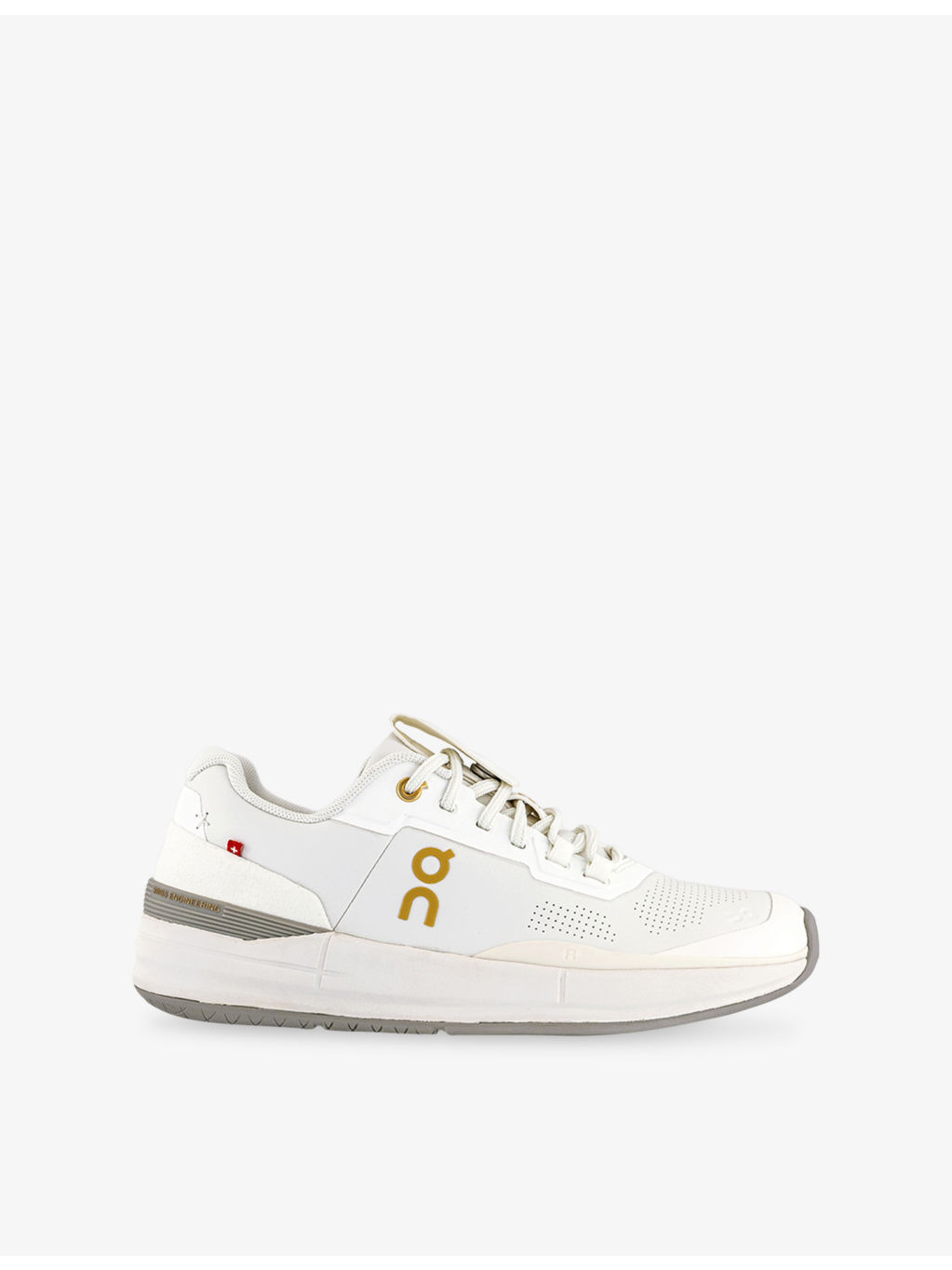 The Roger Pro Ace Faux-Leather Low-Top Trainers - 1