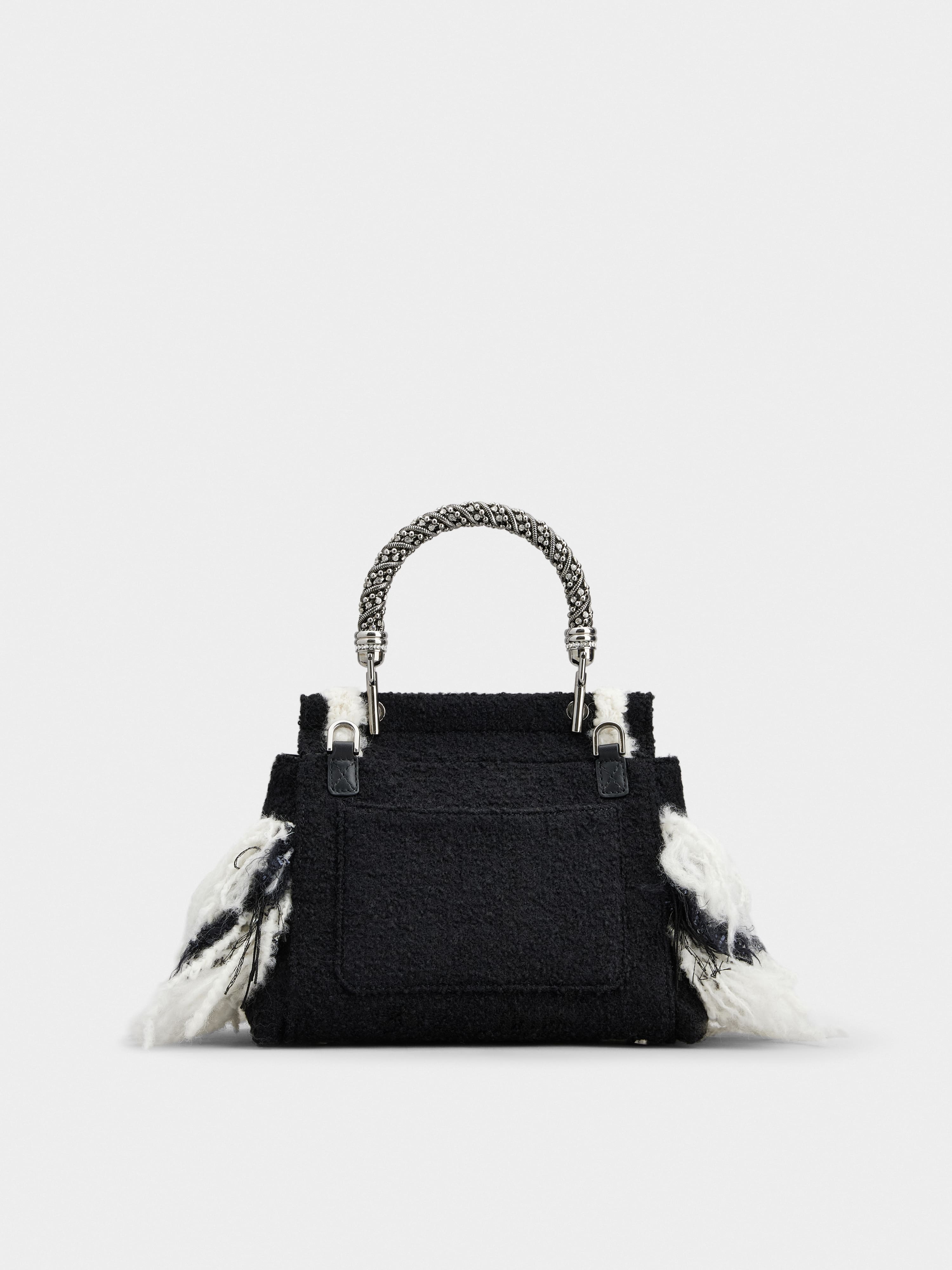 Jewel Efflorescence Mini Bag in wool - 5