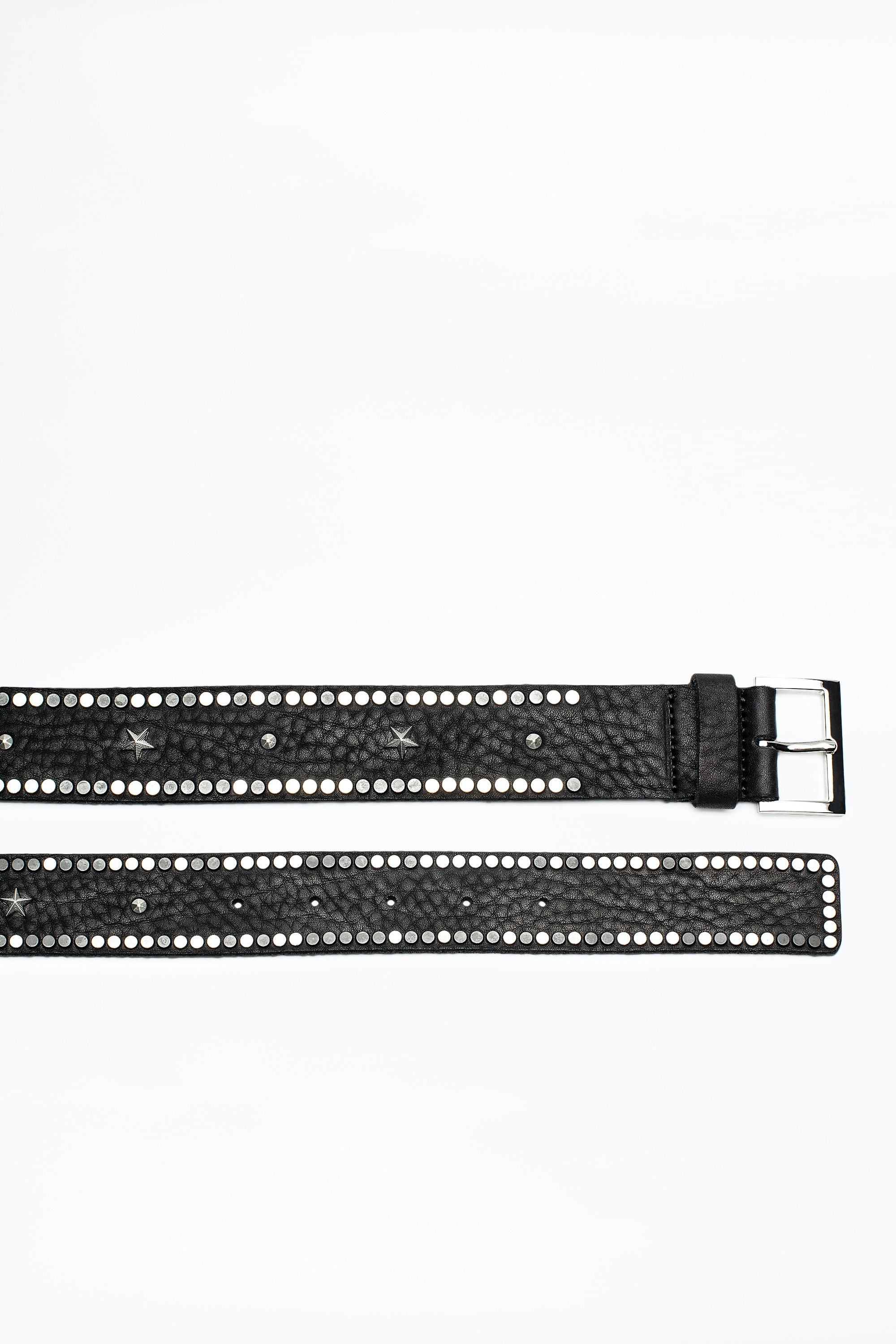 【関税込み】Starlight Belt - Zadig & Voltaire - Leather - Bl NWT Zadig & Voltaire Mini Xs Star Studded Starlight leather