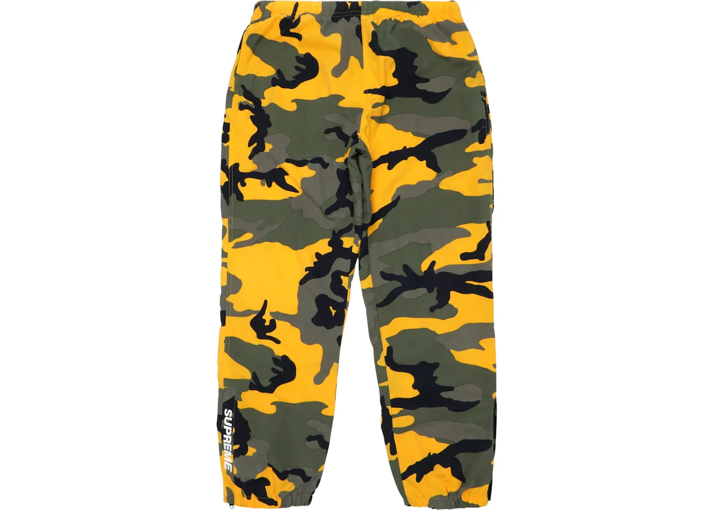 Supreme Warm Up Pant Yellow Camo - 1