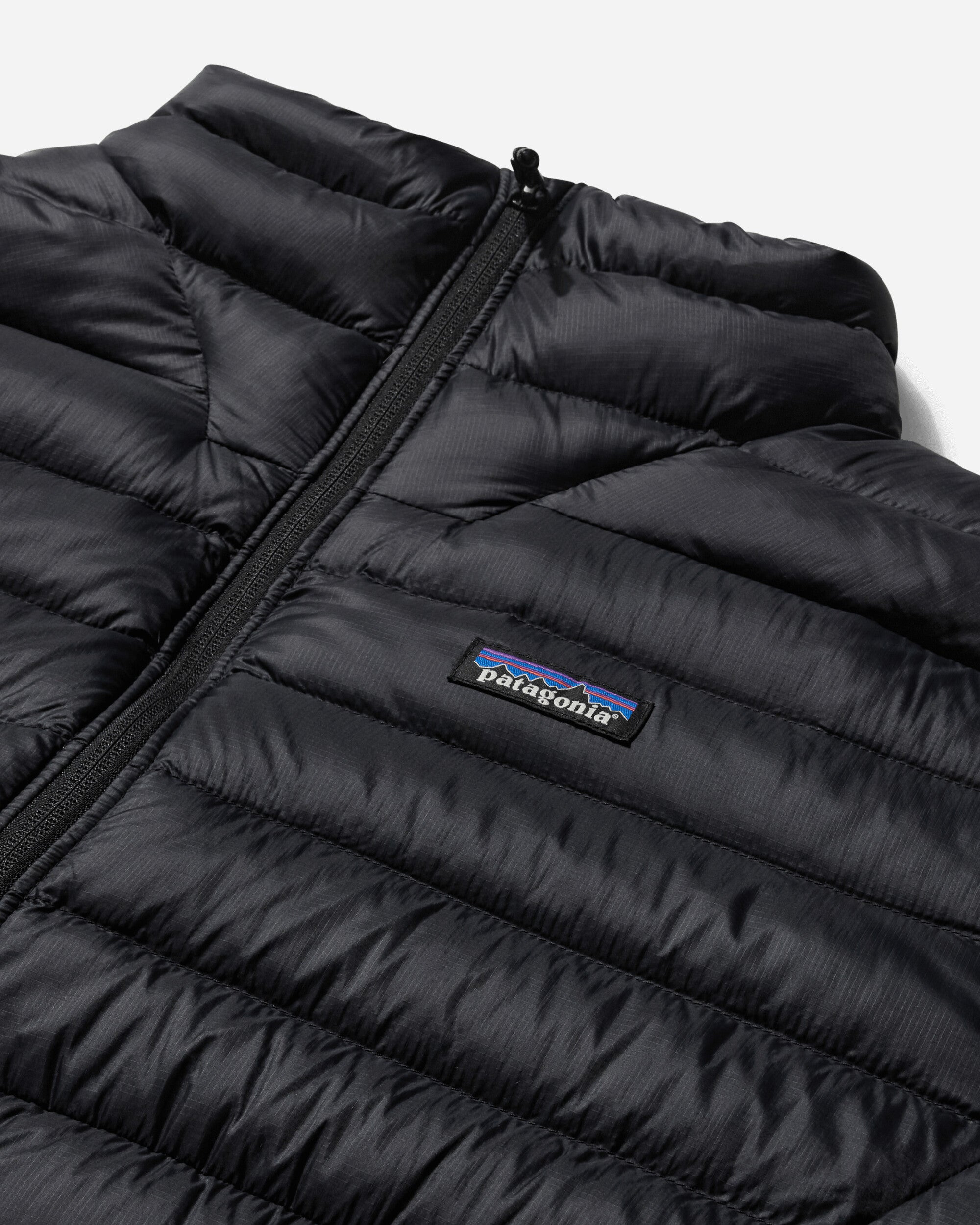 Men's Down Sweater Jacket Black - 3