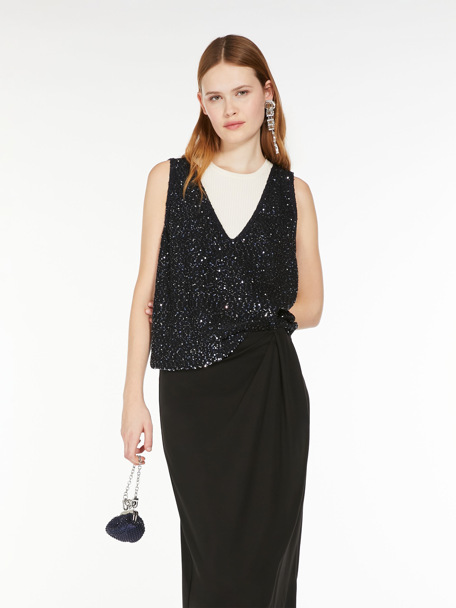 NARVA Relaxed-fit sequin top - 5