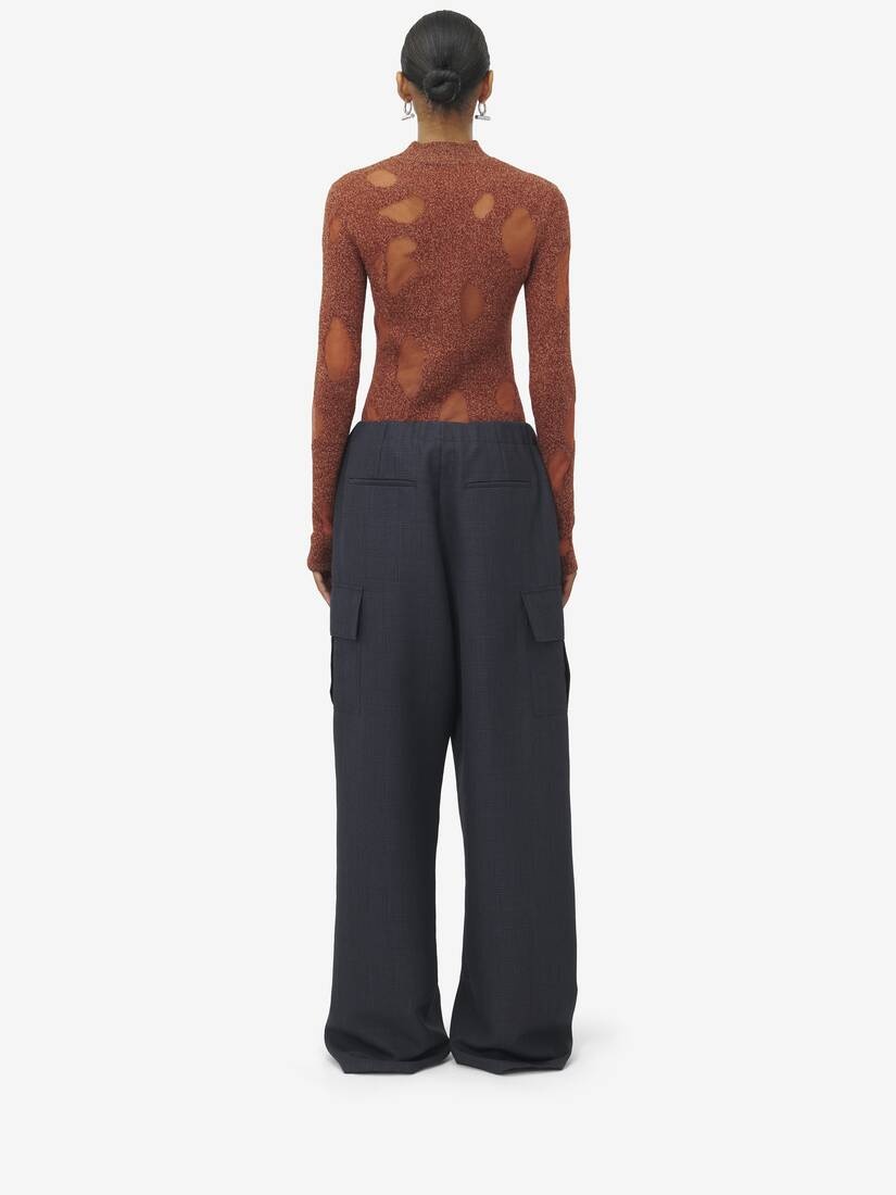 Prince of Wales Cargo Trousers - 4