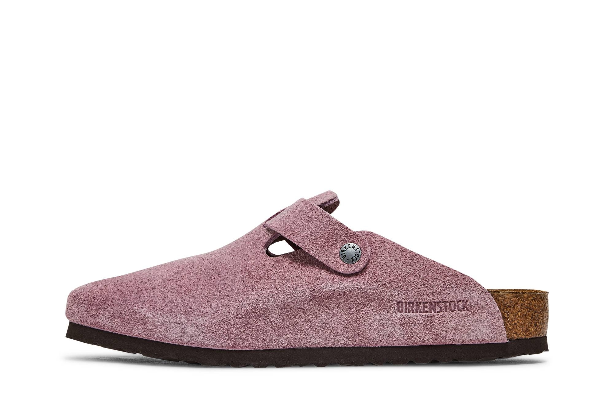 BIRKENSTOCK Stussy x Boston Shaggy 'Dusty Pink' | goat | REVERSIBLE