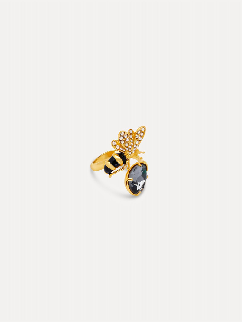 BEE CRYSTAL RING 1