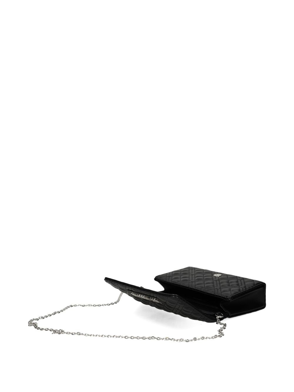 quilted chain clutch bag - 5