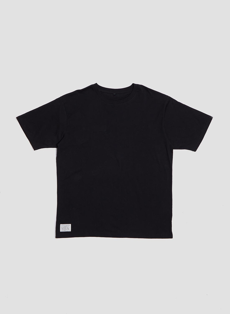 Classic Relaxed Fit Tee in Black 1