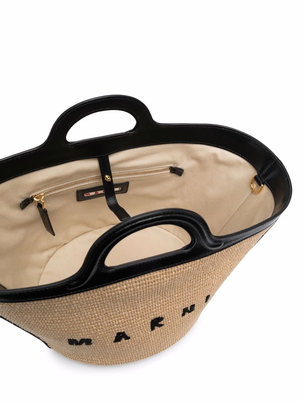 embroidered-logo tote bag - 6