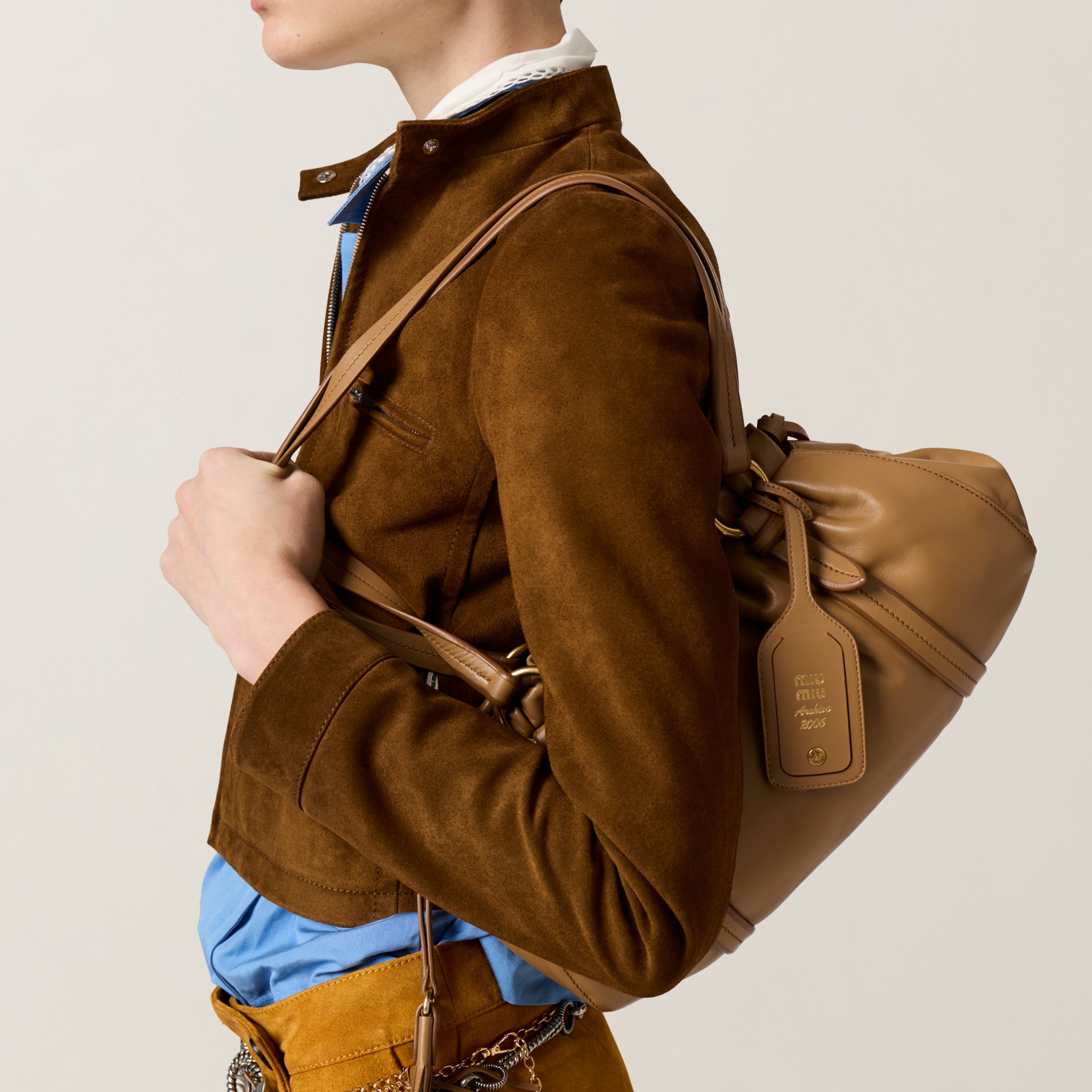 Joie nappa leather bag - 8