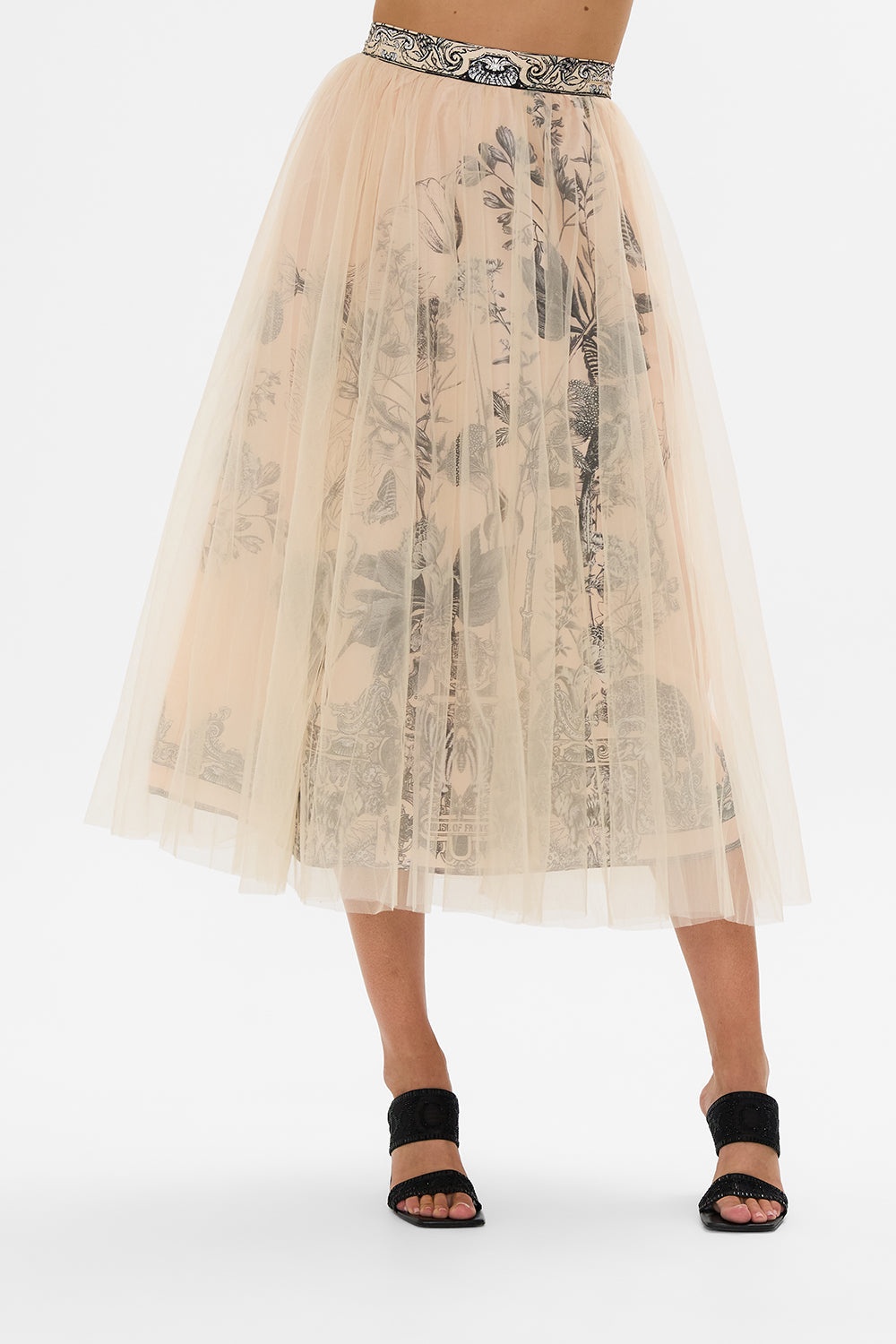 MIDI TULLE SKIRT - 5