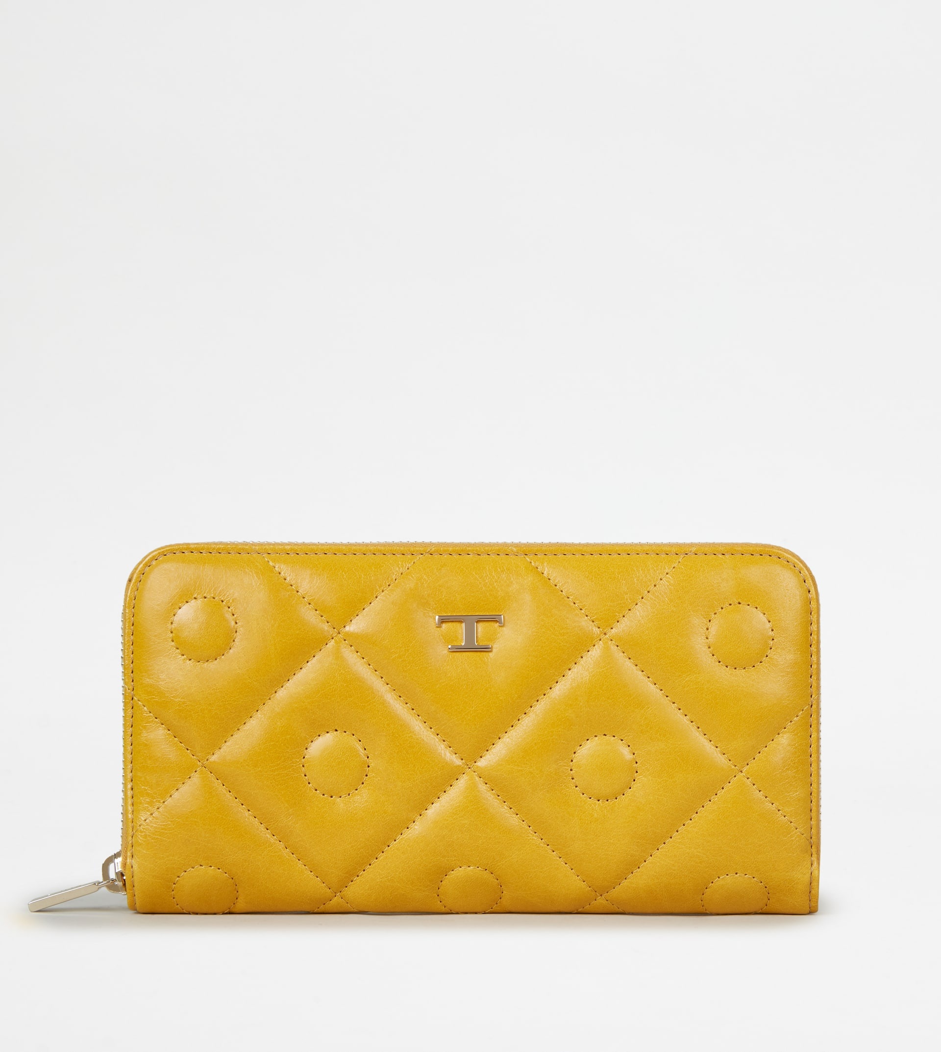 TOD'S SIGNATURE WALLET - YELLOW - 1