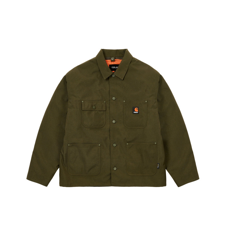 PALACE CARHARTT WIP CHORE COAT PLANT - 1