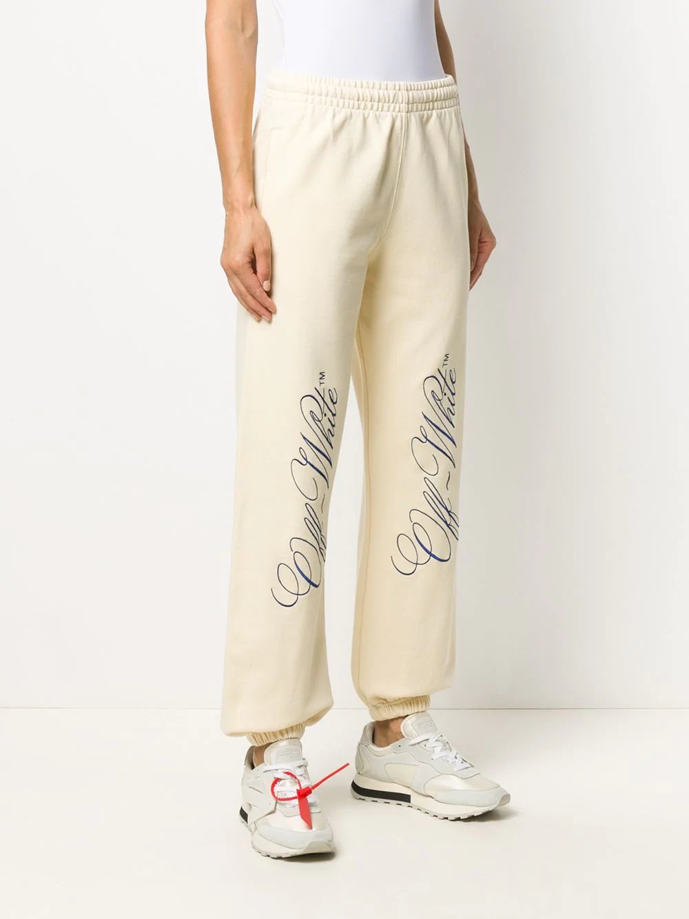 logo-print track pants - 3