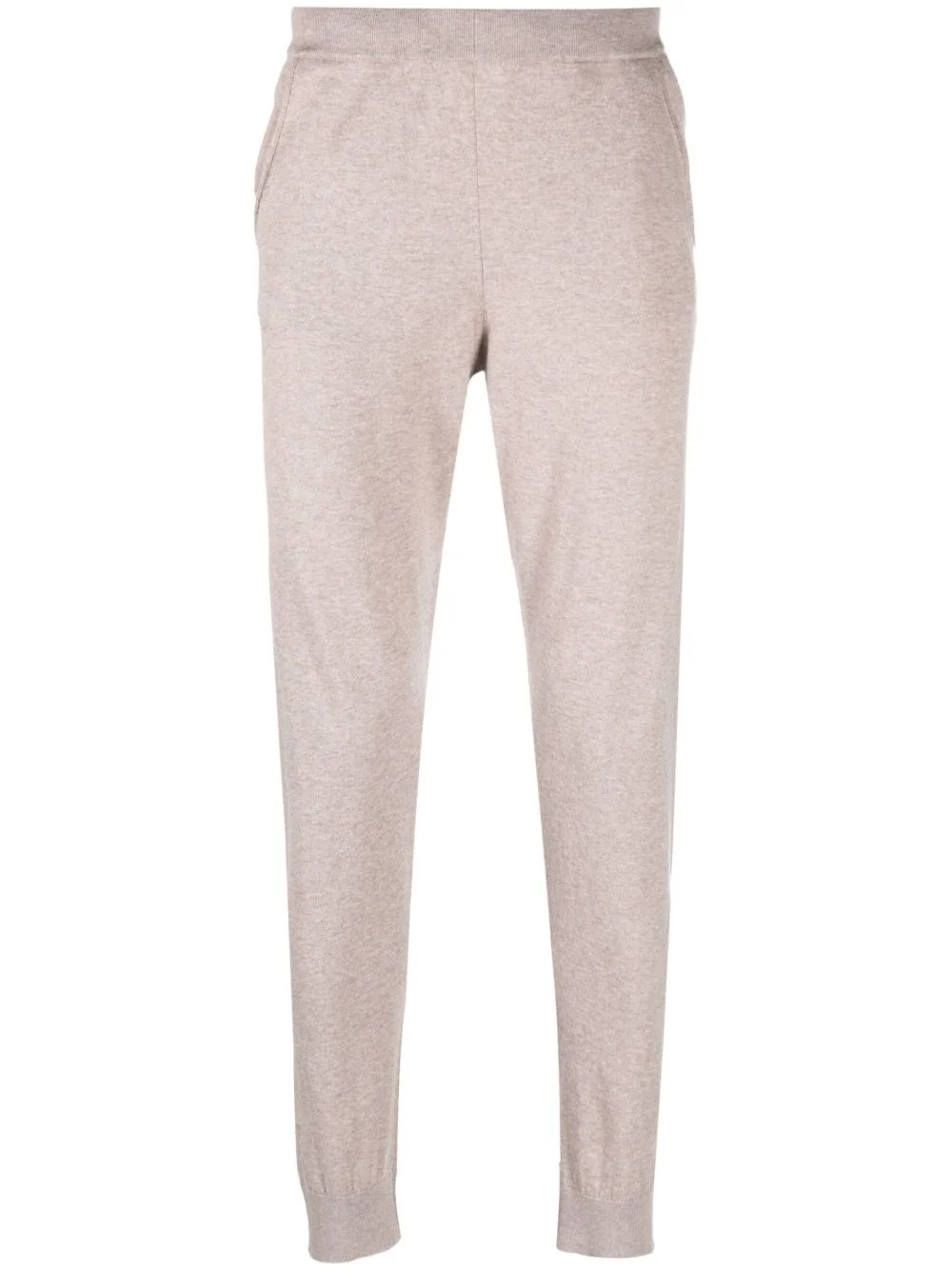 skinny knitted track pants - 1