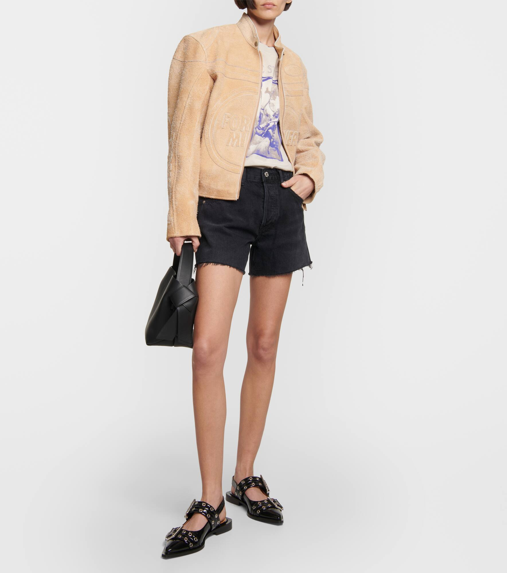 Annabelle denim shorts - 2