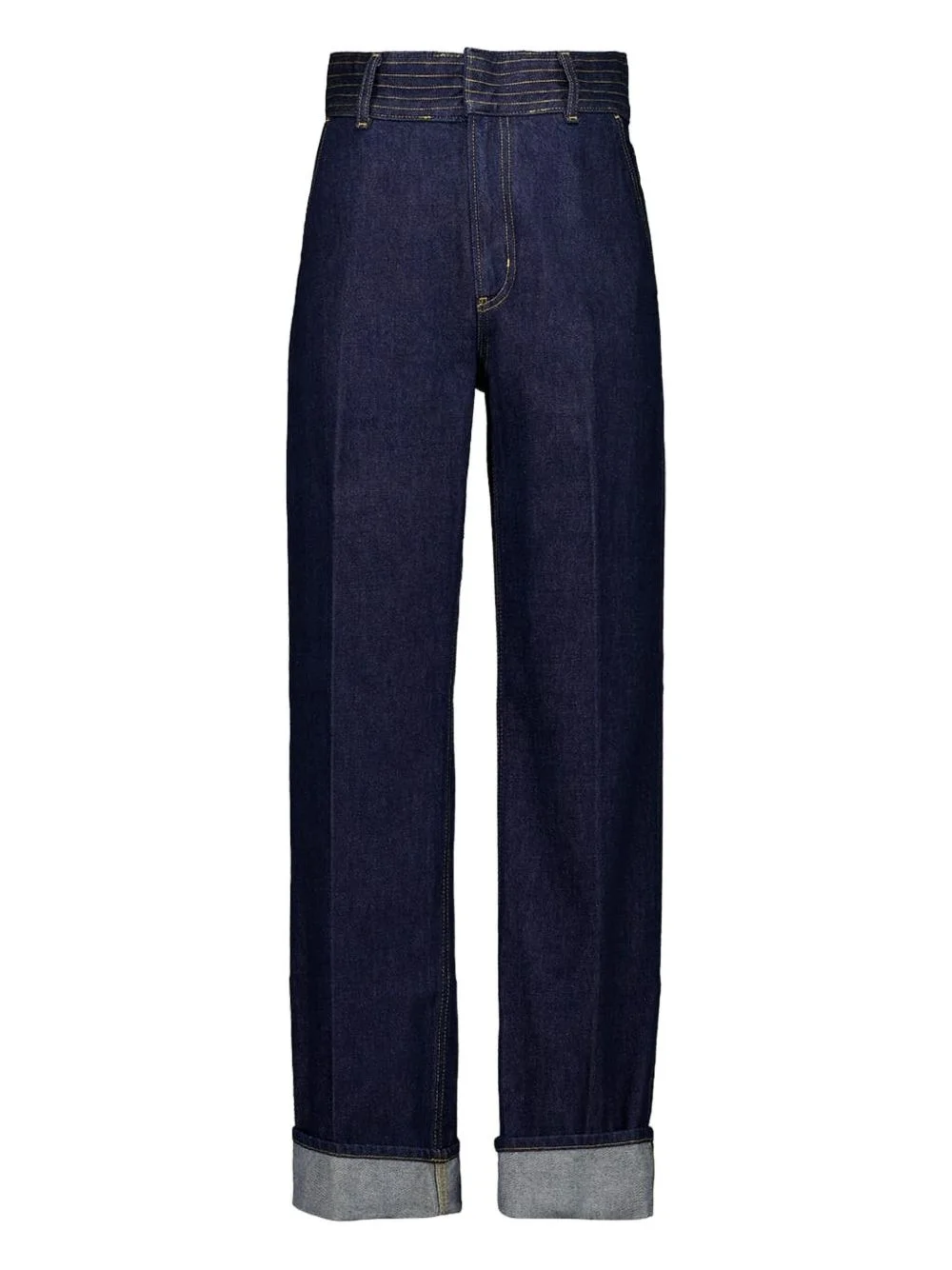 high-waisted jeans - 1