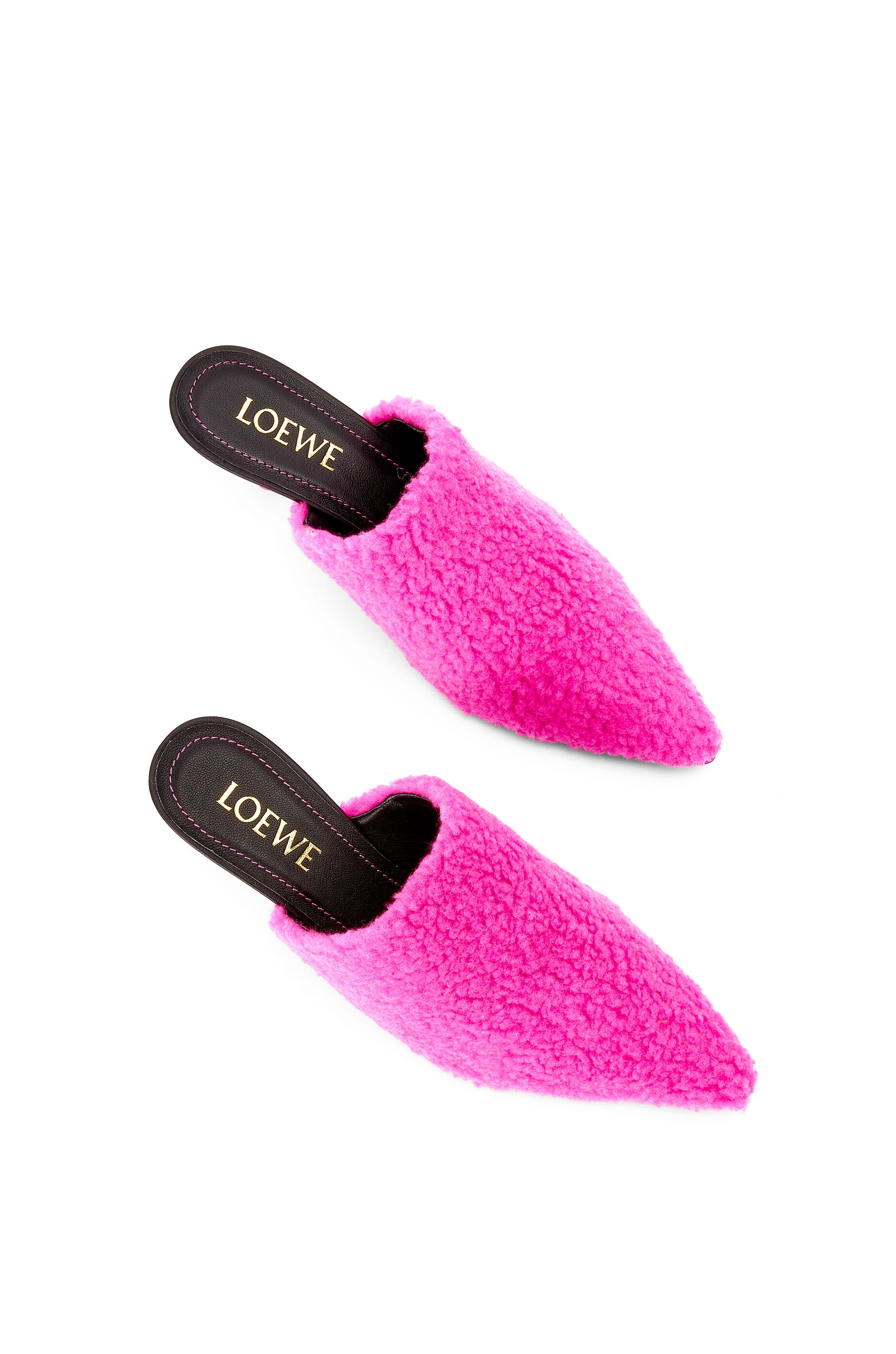 Pointy pump 50 in fleece - 3