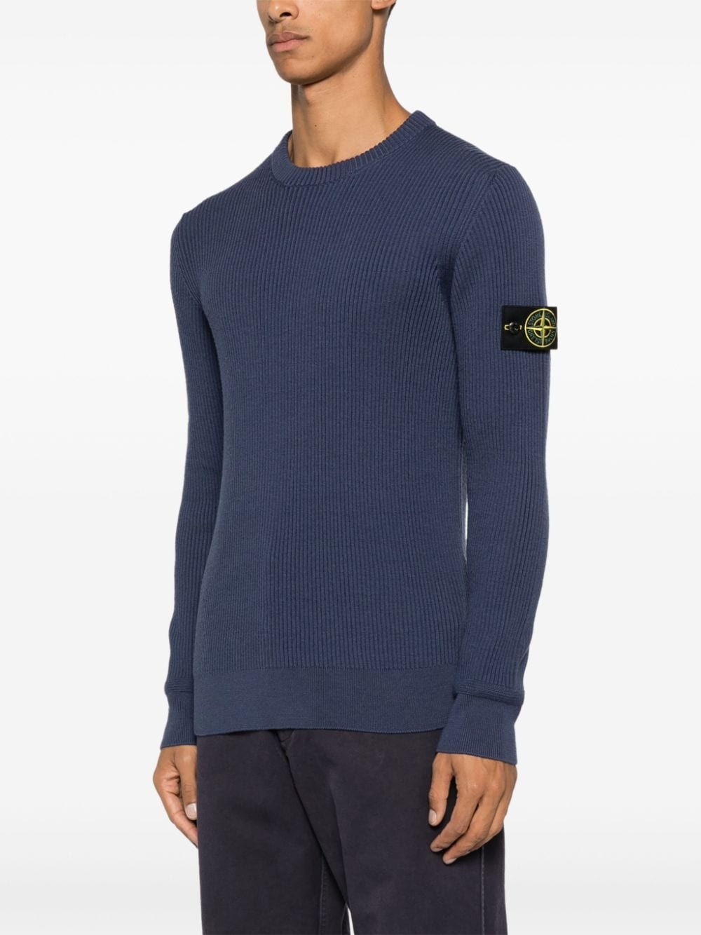 ribbed wool sweater - 3