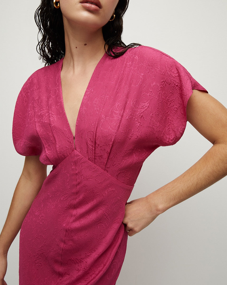 SEYMOUR SILK DRESS - 5