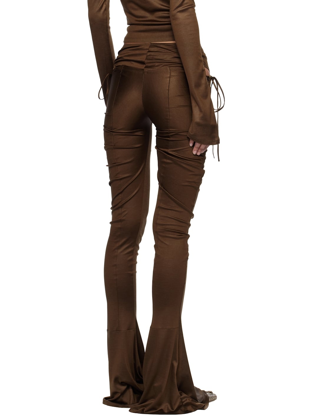 Brown Cu Trousers - 3