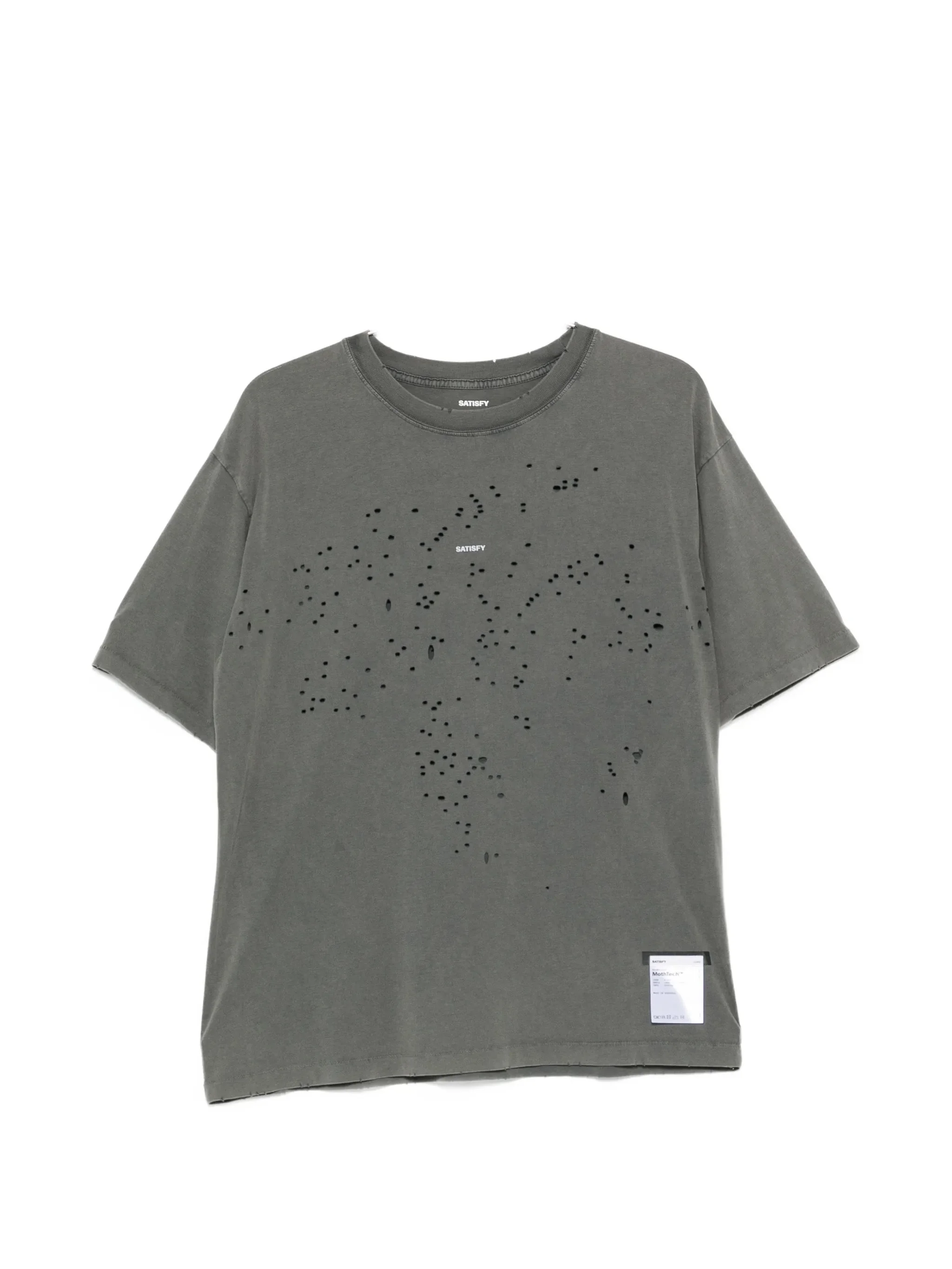 Satisfy MothTech Distressed T-shirt - 1
