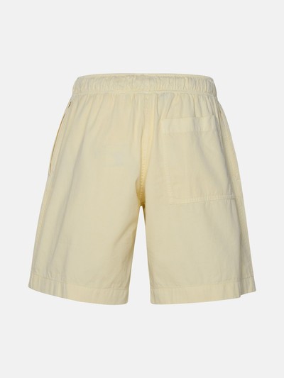 Palm Angels IVORY COTTON BERMUDA SHORTS outlook