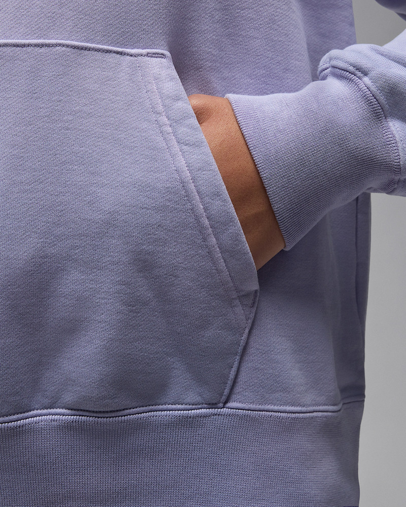 Jordan Flight Fleece Women's Satin-Lined Pullover Hoodie 5