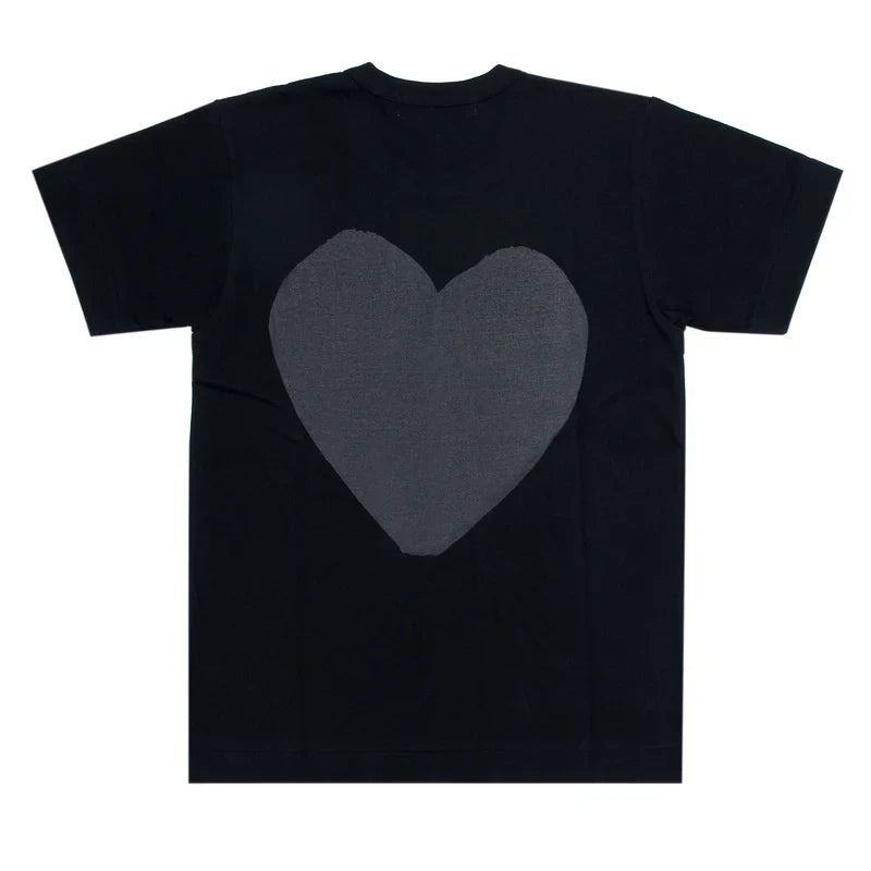 Heart On Front And Back Tee Unisex - 2